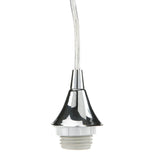 Portfolio Matte Black Transitional Teardrop Pendant Light - Super Arbor