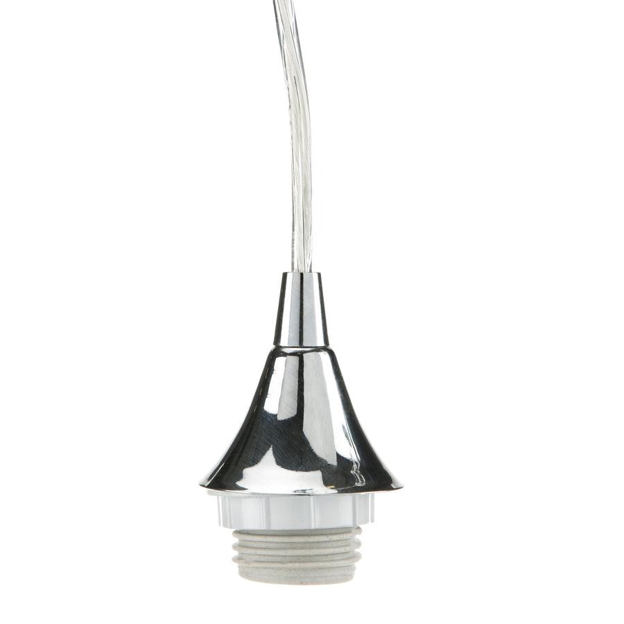 Portfolio Nickel Transitional Teardrop Pendant Light - Super Arbor