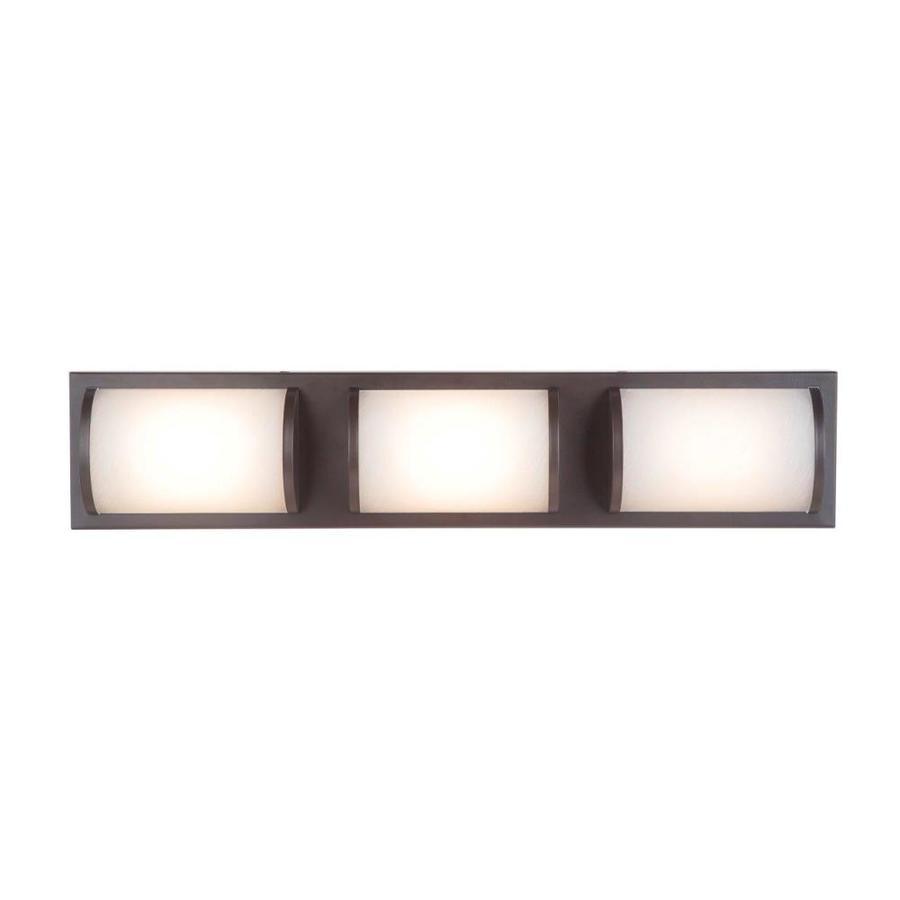 allen + roth Kinsley 3-Light Nickel Modern/Contemporary Vanity Light - Super Arbor