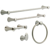 Delta Lahara Single Wall-Mount Towel Hook in Brilliance Stainless Steel, 2.85-in H x 1.98-in W x 2.37-in D