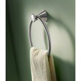 Delta Lahara Brilliance Stainless Steel Wall Mount Towel Ring