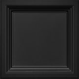 Armstrong Ceilings 2-ft x 2-ft Easy Elegance Black PVC Drop Ceiling Tile (1-Pack, 4-sq ft / Case)