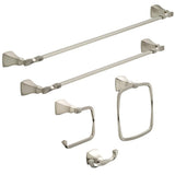 Delta Sawyer Satin Nickel Wall Mount Single Post Toilet Paper Holder