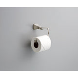Delta Sawyer Satin Nickel Wall Mount Single Post Toilet Paper Holder