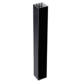 Fiberon 5.1-in x 5.1-in x 3-1/2-ft Obsidian Composite Deck Post Sleeve