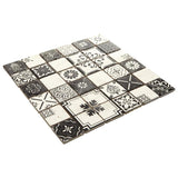 American Olean Genuine Stone Moroccan Natural Travertine Mosaic Wall Tile, 11 in x 11 in