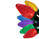 GE Energy Smart 100-Count 66-ft Multicolor C9 LED Plug-In Christmas String Lights