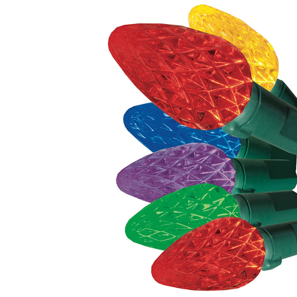 GE Energy Smart 150-Count 49.6-ft Multicolor LED Plug-In Christmas String Lights