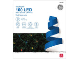 GE StayBright 5-ft x 4-ft Constant Multicolor LED Mini Plug-In Christmas Net Lights, 100-Count