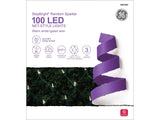 GE StayBright 5-ft x 4-ft Sparkling (Random) White LED 100-Count Mini Plug-In Christmas Net Lights