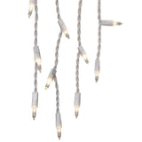 GE ConstantON 200-Count Constant White Mini Incandescent Plug-In Christmas Icicle Lights