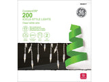 GE ConstantON 200-Count Constant White Mini Incandescent Plug-In Christmas Icicle Lights