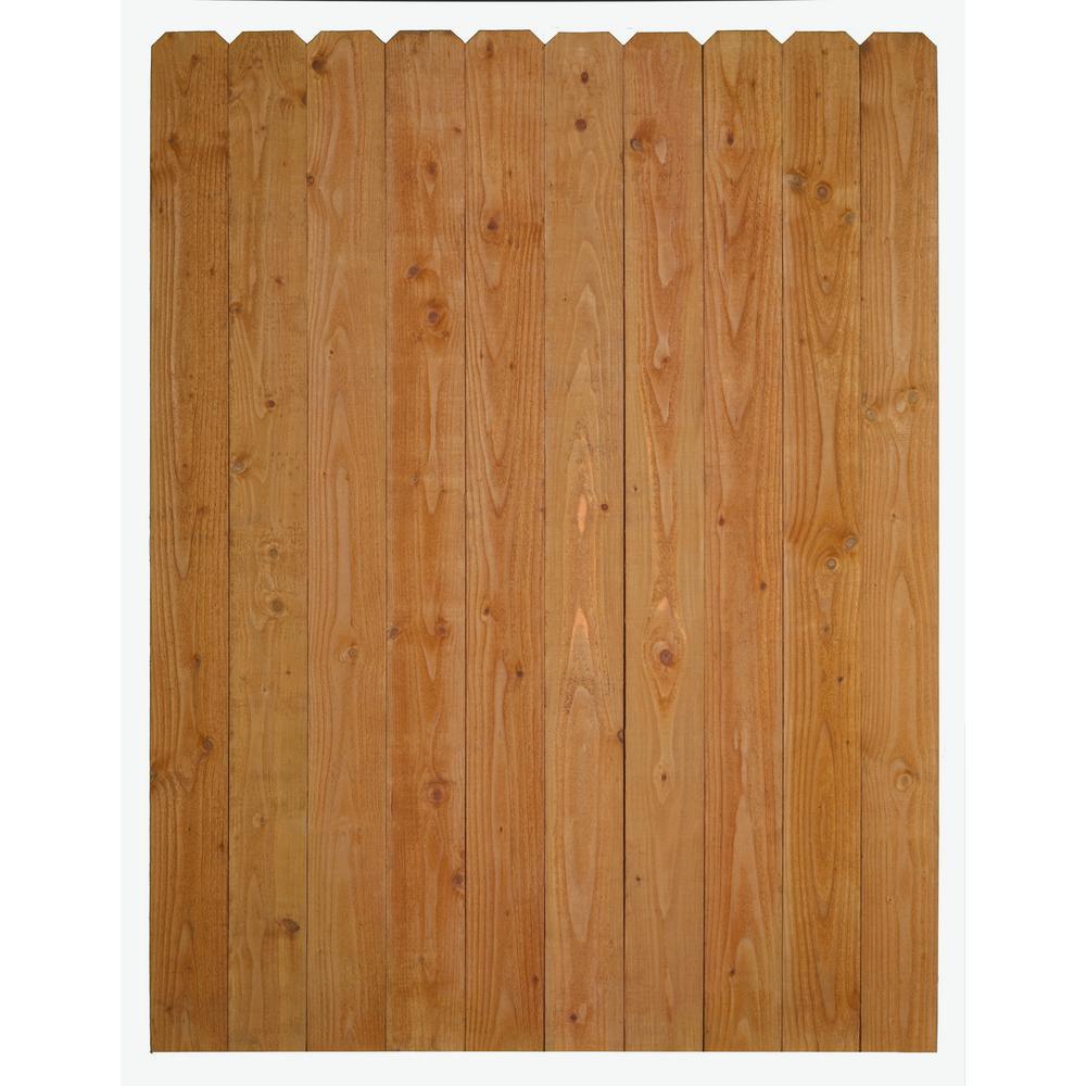 3/4 in. x 6 in. x 6 ft. Alta Premium Treated Dog-Ear Fence Picket - Super Arbor