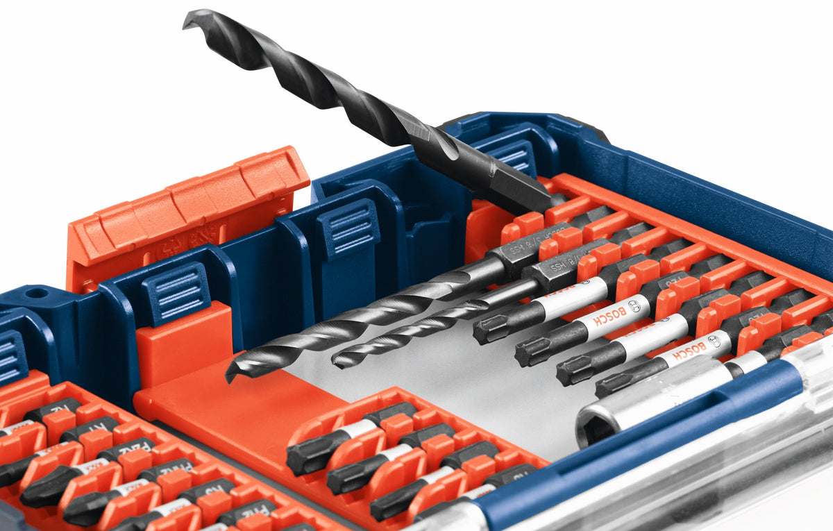 Bosch Custom Case 24-Piece 1/4-in Impact Driver Bit Set