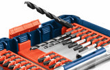 Bosch Custom Case 24-Piece 1/4-in Impact Driver Bit Set