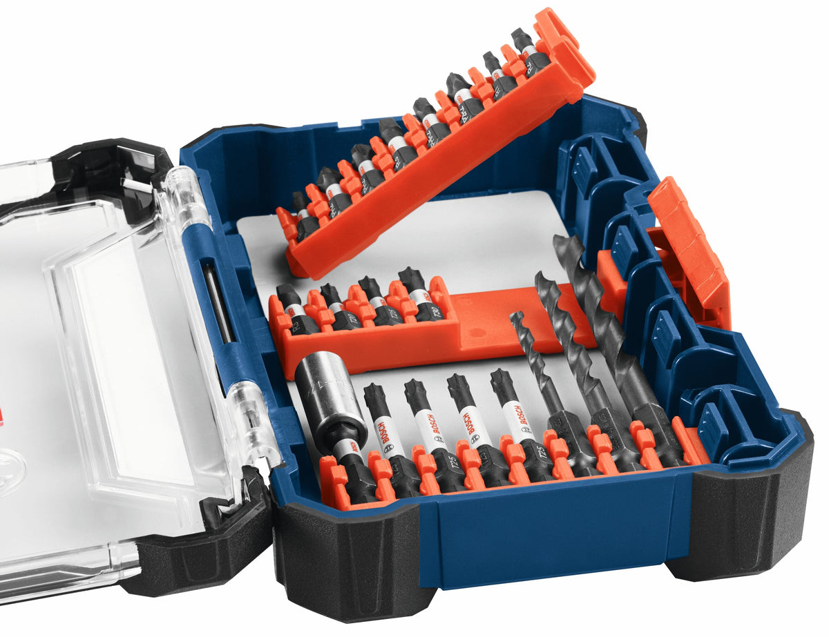 Bosch Custom Case 4-Piece 1/4-in x 2-1/2-in Double-Ended Impact Driver Bits