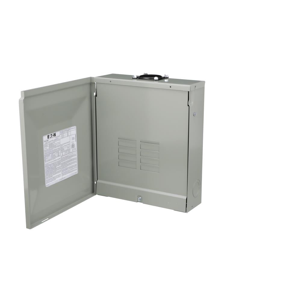 Eaton Type CH 125-Amp 8-space load center - angle view