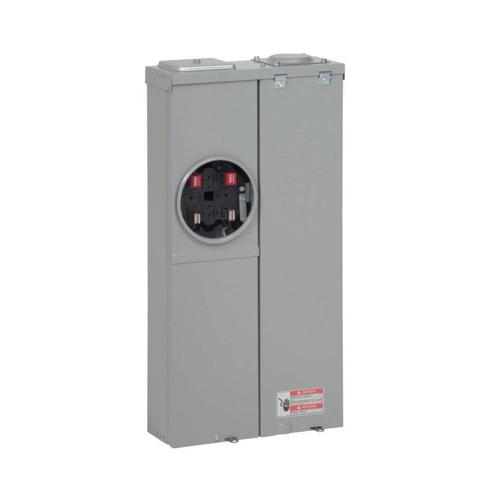 Eaton Type BR 200-Amp 4-space load center - side view