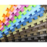 FlooringInc Premium Interlocking Foam Tiles 2'x2' - Pink (16 Tiles)
