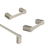 Moen 3-Piece 90 Degree Brushed Nickel Decorative Bathroom Hardware Set
