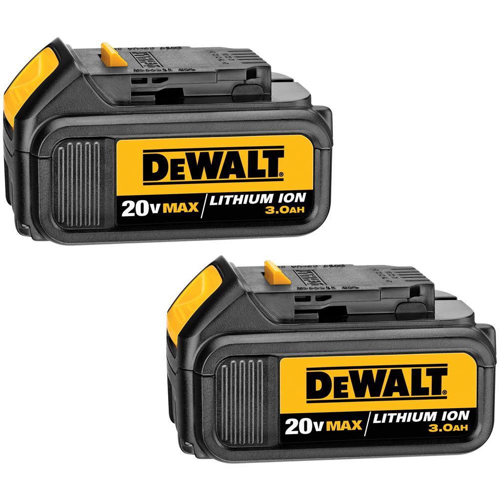 20-Volt MAX Premium Lithium-Ion 3.0Ah Battery Pack (4-Pack) - Super Arbor