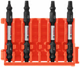 Bosch Custom Case 4-Piece 1/4-in x 2-1/2-in Double-Ended Impact Driver Bits