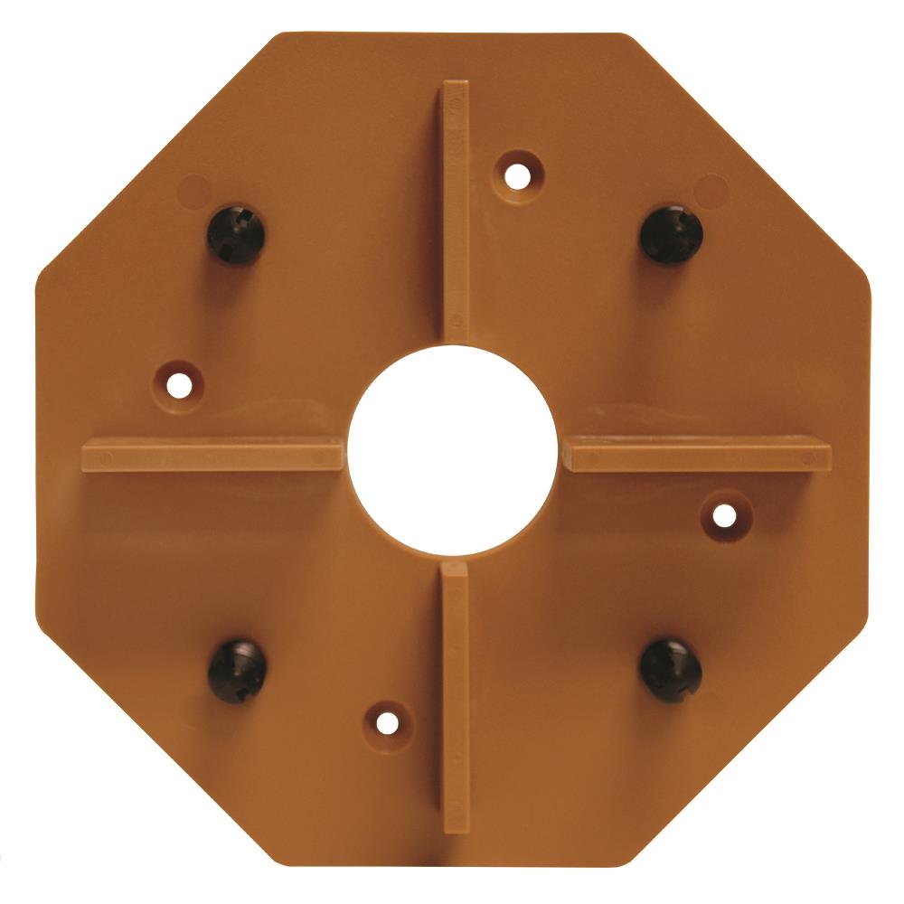 DeckWise Hardwood Deck tile connector brown 5.75-in Brown Hidden Deck Fastener