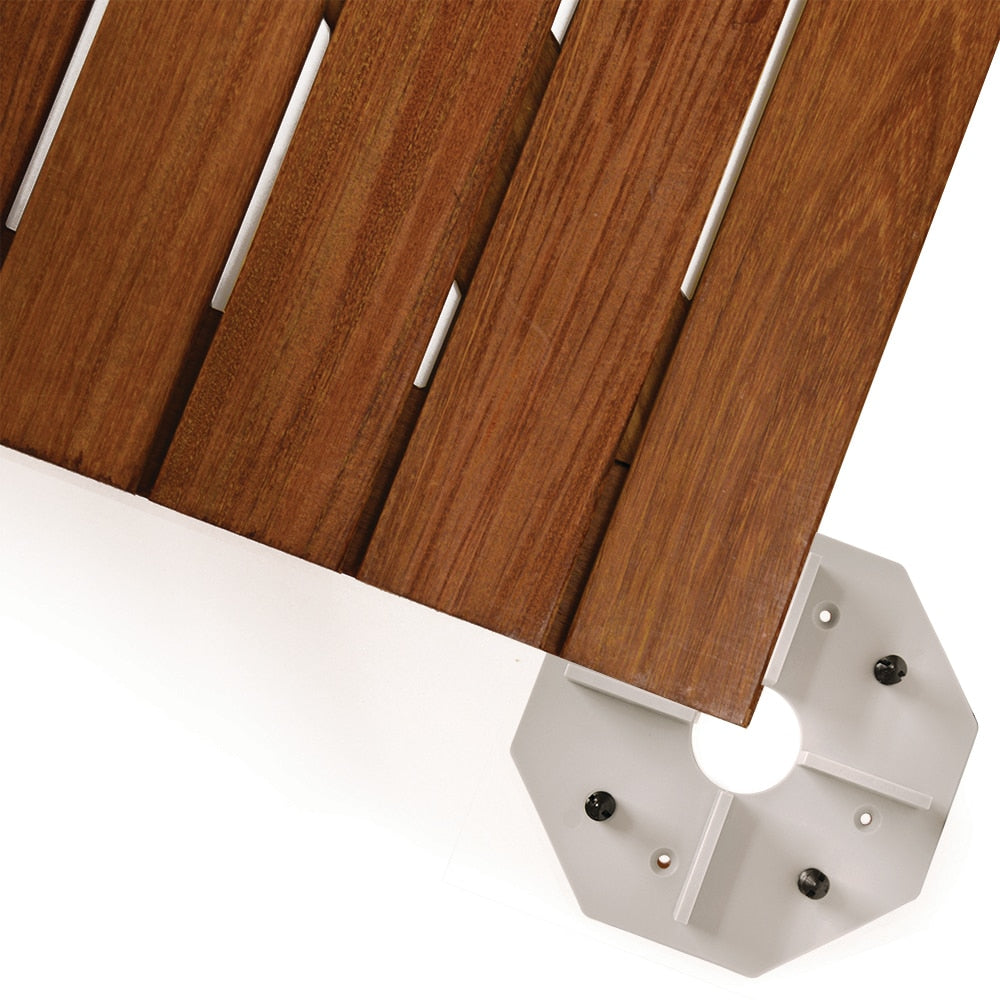 DeckWise Hardwood Deck tile connector gray 5.75-in Grey Hidden Deck Fastener