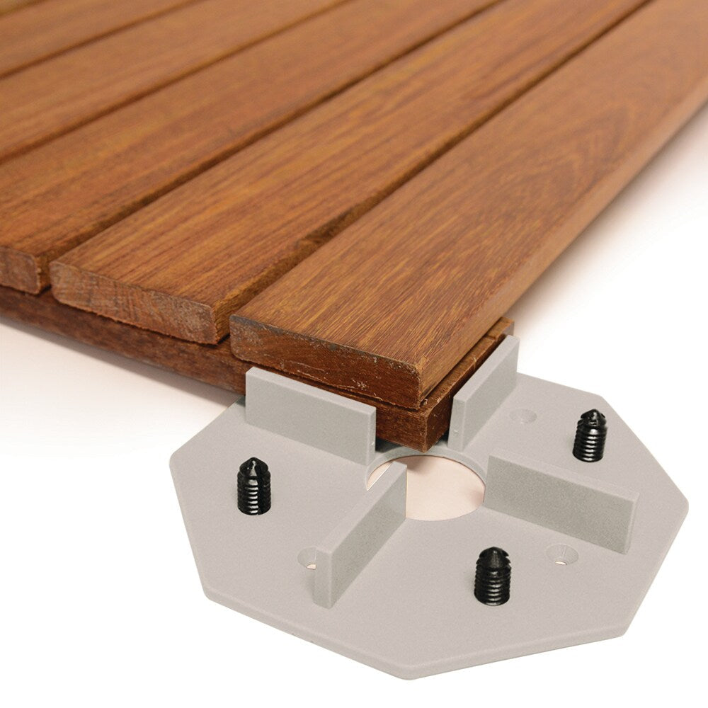 DeckWise Hardwood Deck tile connector gray 5.75-in Grey Hidden Deck Fastener