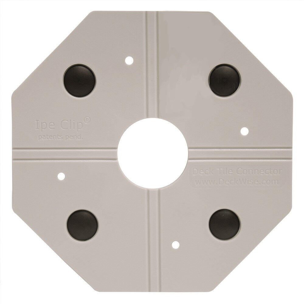 DeckWise Hardwood Deck tile connector gray 5.75-in Grey Hidden Deck Fastener