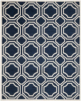 Safavieh Mosaic 11 x 16 Navy/Ivory Indoor/Outdoor Trellis Area Rug