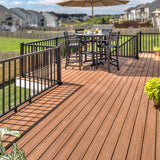 Trex Transcend 2-in x 6-in Tiki Torch Square Composite Deck Board (32-Pack)