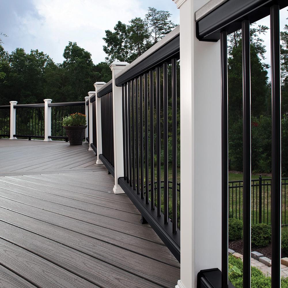 Trex Transcend 2-in x 6-in Island Mist Square Composite Deck Board (32-Pack)