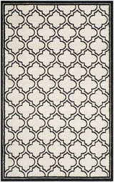 Safavieh Moroccan 6 x 9 Ivory/Anthracite Indoor Trellis Area Rug