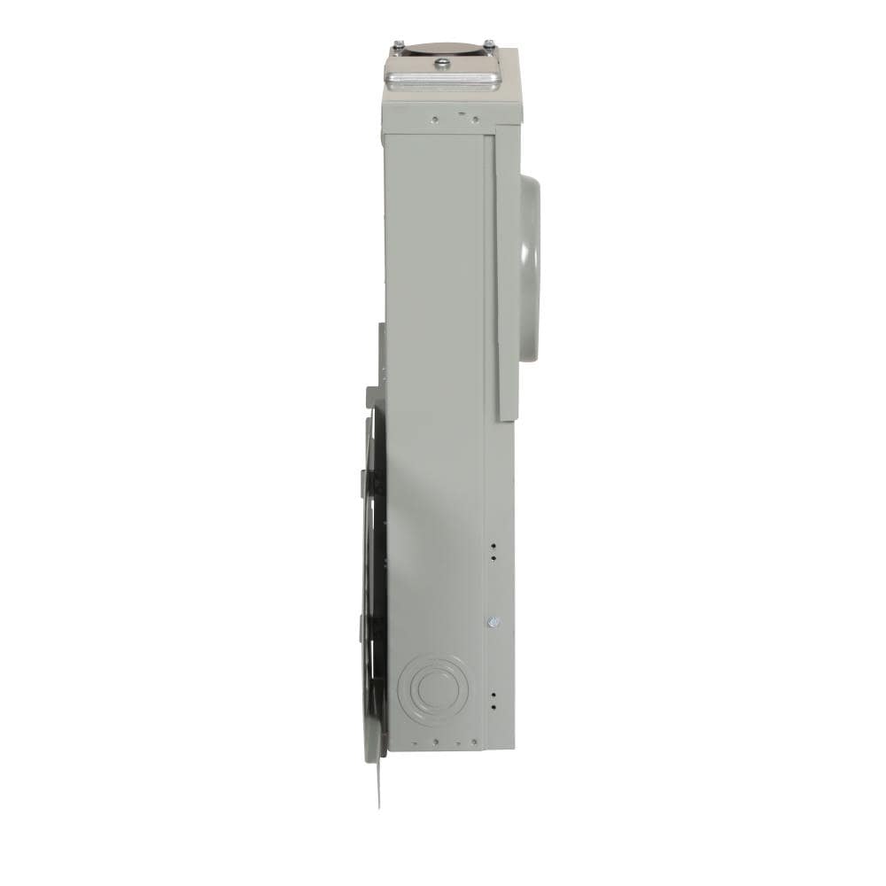 Eaton Type BR 100-Amp 12-space load center - detail view