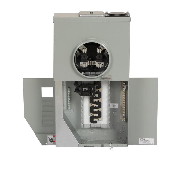 Eaton Type BR 100-Amp 12-space load center - front view