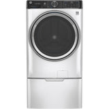 GE UltraFresh Vent System 5-cu ft Stackable Steam Cycle Front-Load Washer (Diamond Gray) ENERGY STAR - Super Arbor