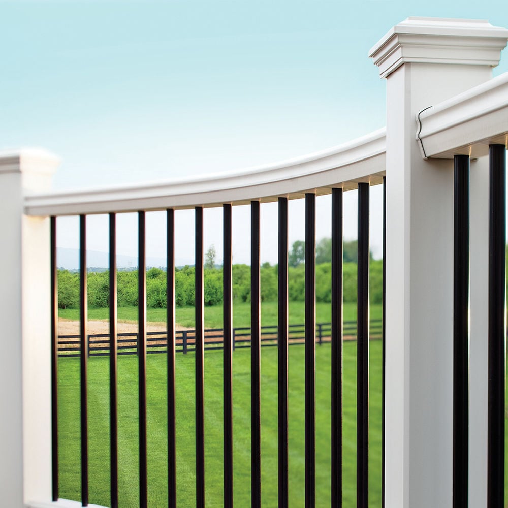 Trex 1-in x 30-in Transcend Aluminum Round Deck Baluster (20-Pack)