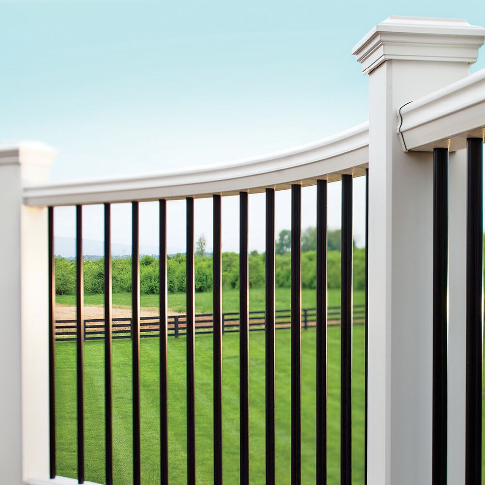 Trex 1-in x 30-in Transcend Aluminum Round Deck Baluster (20-Pack)