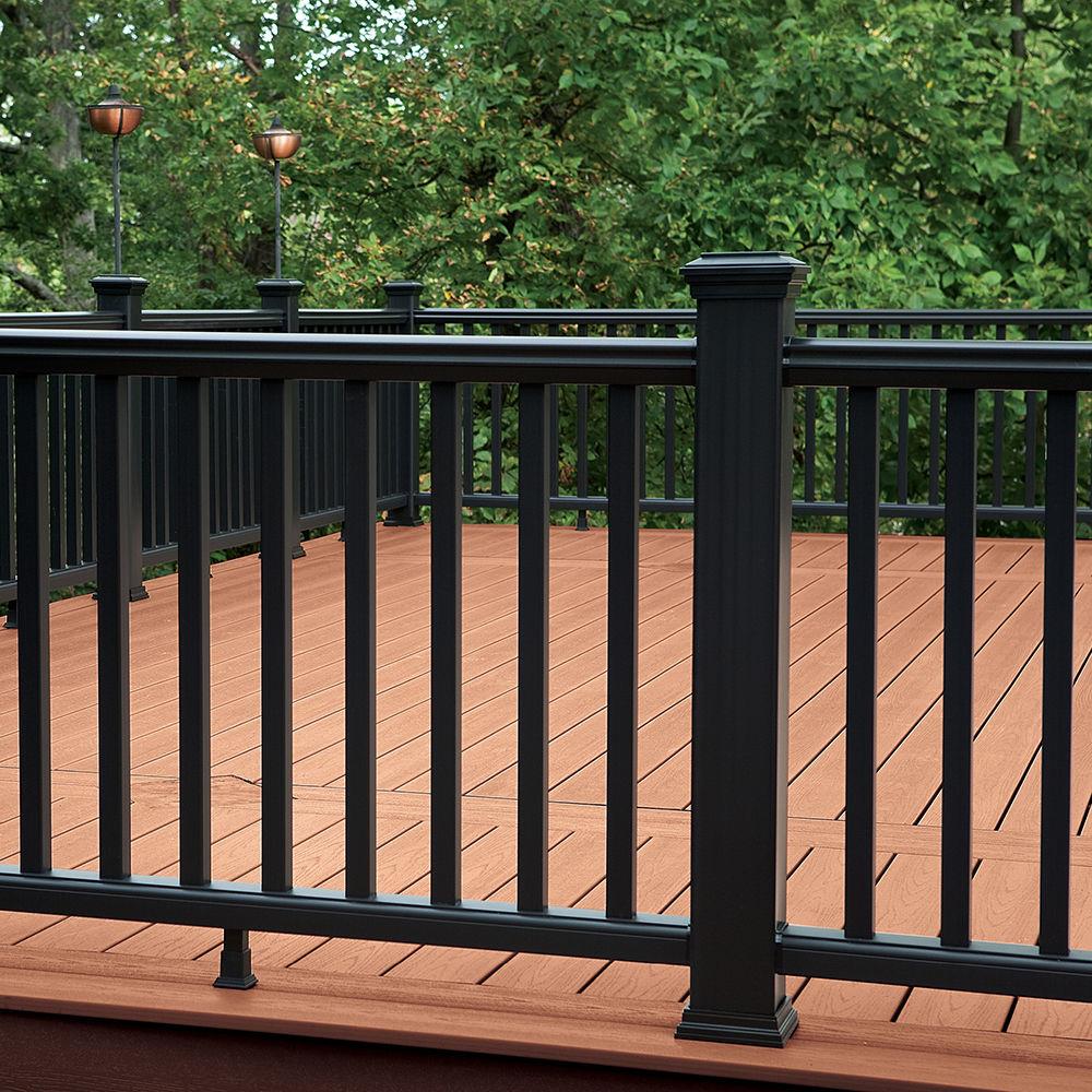 Trex 4.45-in x 4.45-in x 9-ft Composite Deck Post Sleeve