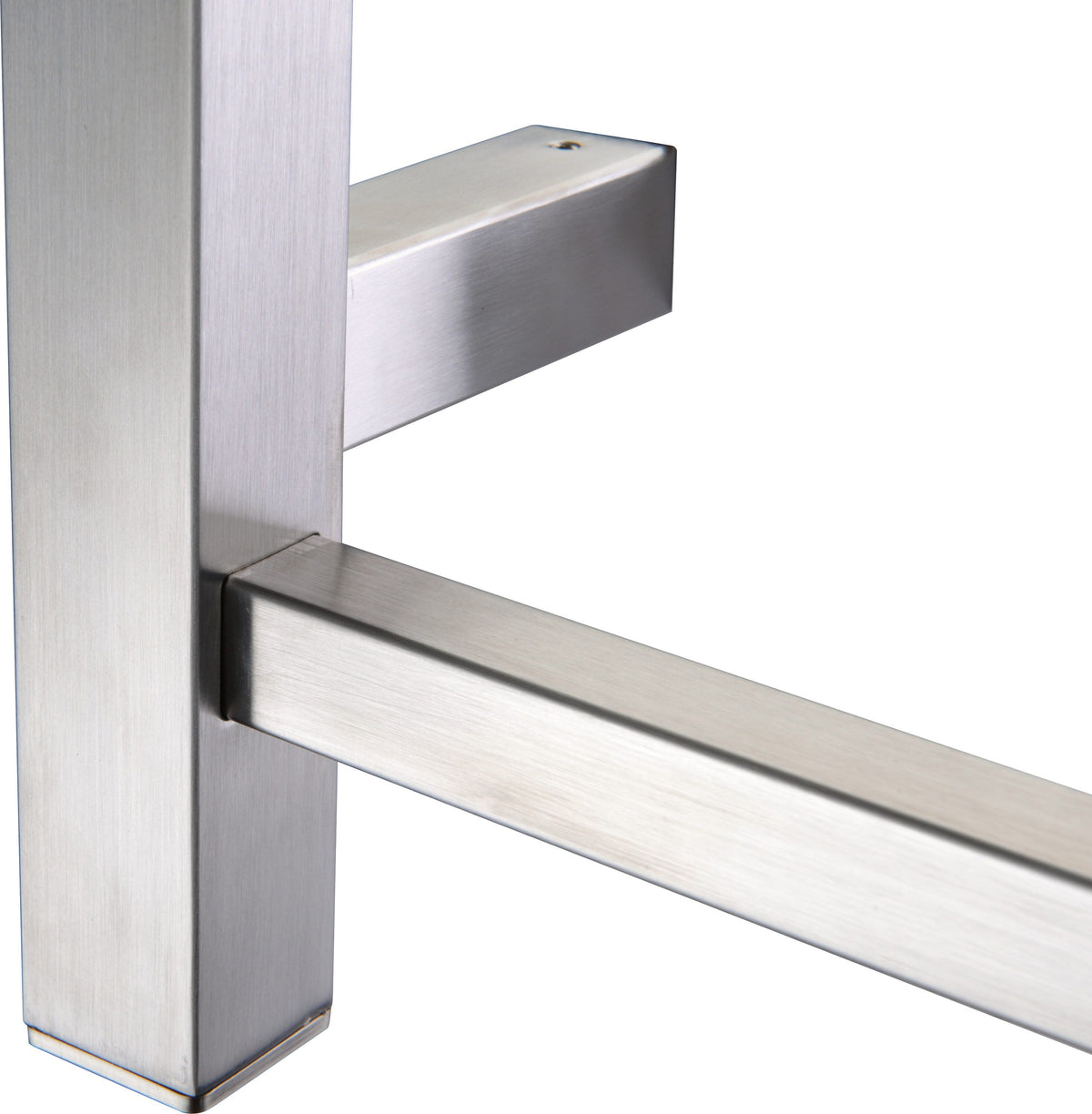 ANZZI Brushed Nickel Plug-In Wall-Mount Towel Warmer, 36.25 x 23.6 x 4.3 in