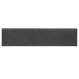 American Olean Carbon Mist Slate Porcelain Bullnose Tile, 3-in x 12-in (Actual 11.81-in x 2.87-in)