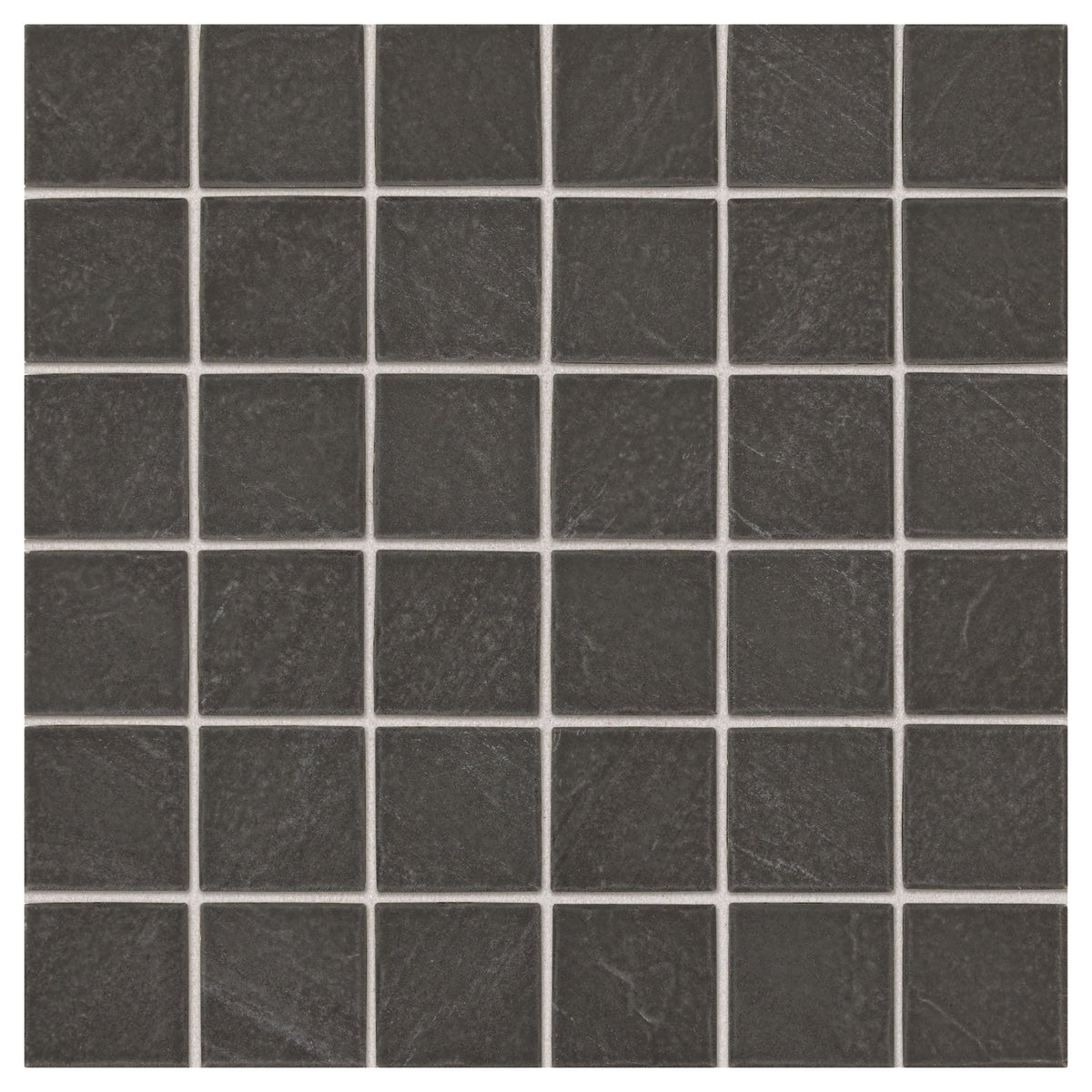 Daltile Carbon Mist Slate 12-in x 12-in Glazed Ceramic Mosaic Floor and Wall Tile product image