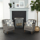 American Olean Carbon Mist Slate 12-in x 24-in Glazed Porcelain Stone Look Floor and Wall Tile