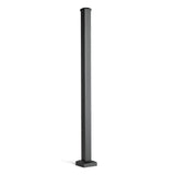 Trex Signature Railing 2.5-in x 2.5-in x 4-1/2-ft Charcoal Black Aluminum Deck Post
