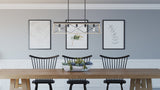 Progress Lighting Briarwood 5-Light Gray Farmhouse Chandelier