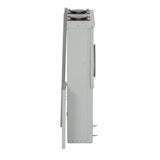 Eaton Type BR 100-Amp 12-space load center - detail view