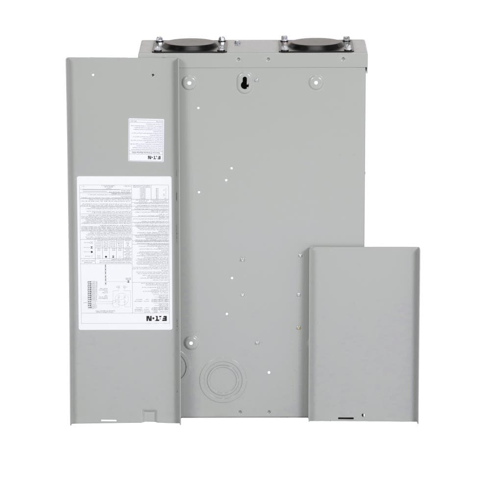 Eaton Type BR 100-Amp 12-space load center - side view