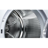 Bosch 300 Series 4-cu ft Stackable Ventless Electric Dryer, White, WTG86400UC