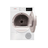 Bosch 300 Series 4-cu ft Stackable Ventless Electric Dryer, White, WTG86400UC